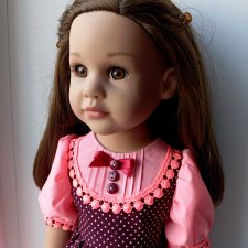 Платье для кукол Готц, Цвергназе 48-50