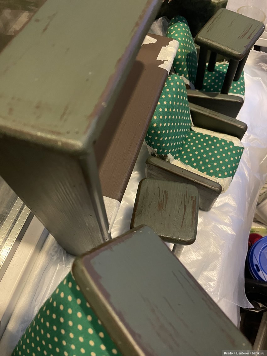 Накрасила мебелей | Бэйбики Накрасила мебелей — Мебель для кукол и домиков: фото (фото 10)