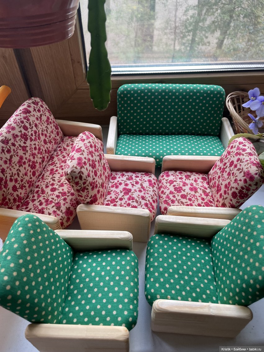 Накрасила мебелей | Бэйбики Накрасила мебелей — Мебель для кукол и домиков: фото (фото 3)