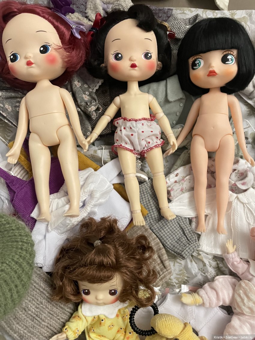 Игра в переодевашки — Азиатские виниловые куклы (разное): Китай (фото 7)