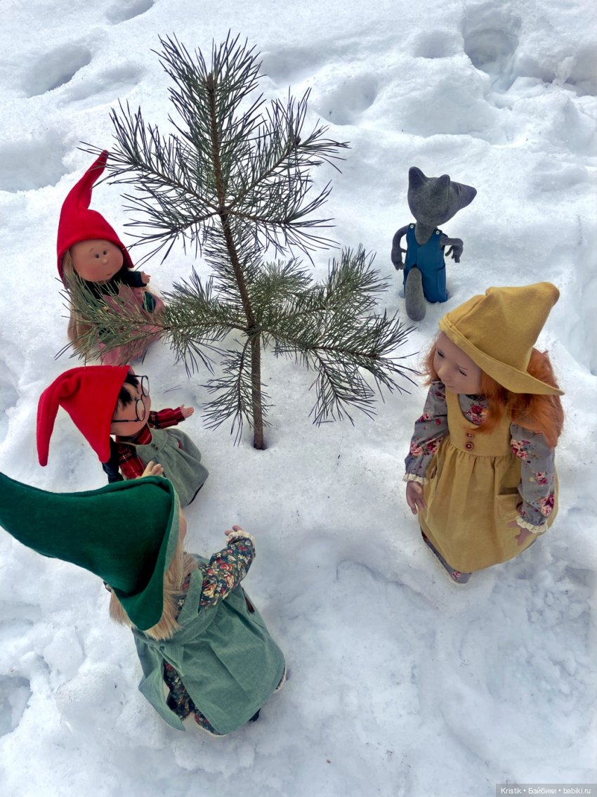 ‘Как Мии в лес за Волком ходили.’ 🌳🌲🍄🌲🌳 (фото 7)