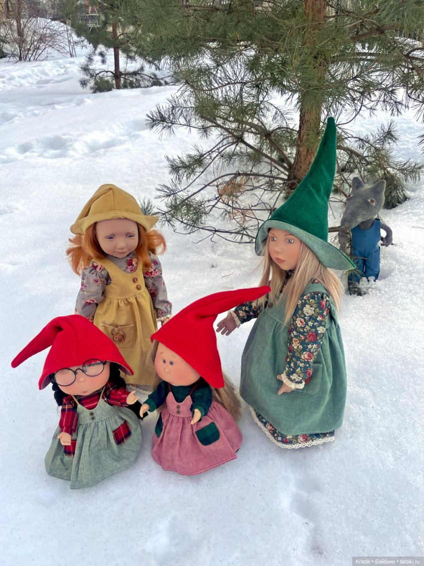 ‘Как Мии в лес за Волком ходили.’ 🌳🌲🍄🌲🌳 (фото 5)