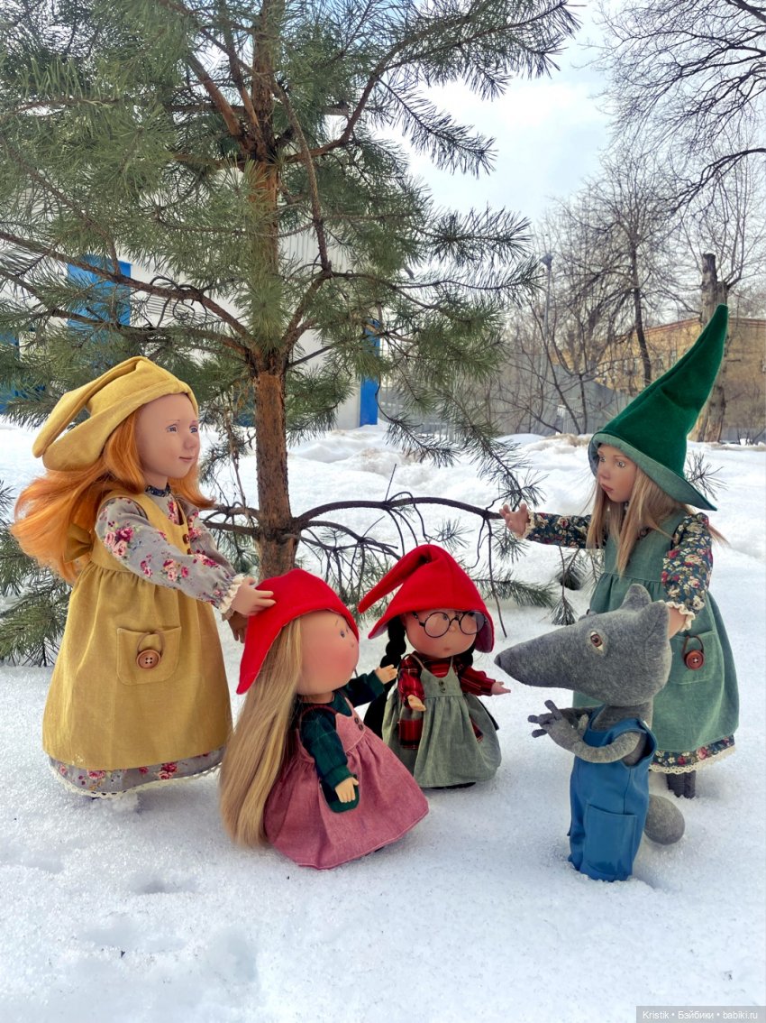 ‘Как Мии в лес за Волком ходили.’ 🌳🌲🍄🌲🌳