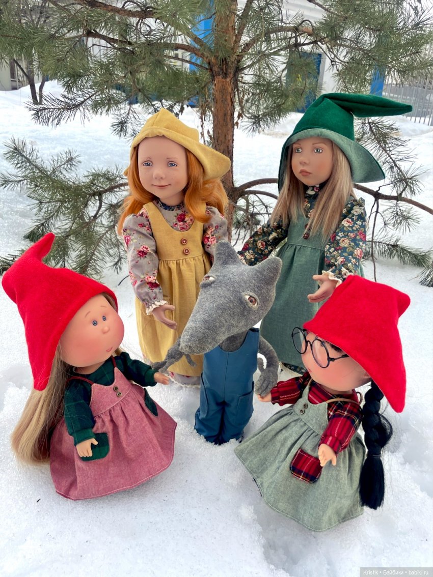 ‘Как Мии в лес за Волком ходили.’ 🌳🌲🍄🌲🌳