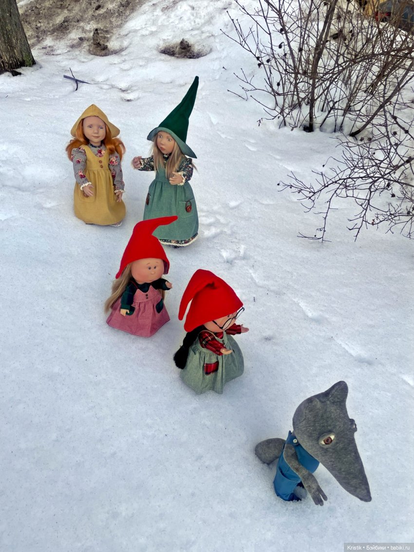 ‘Как Мии в лес за Волком ходили.’ 🌳🌲🍄🌲🌳 (фото 8)