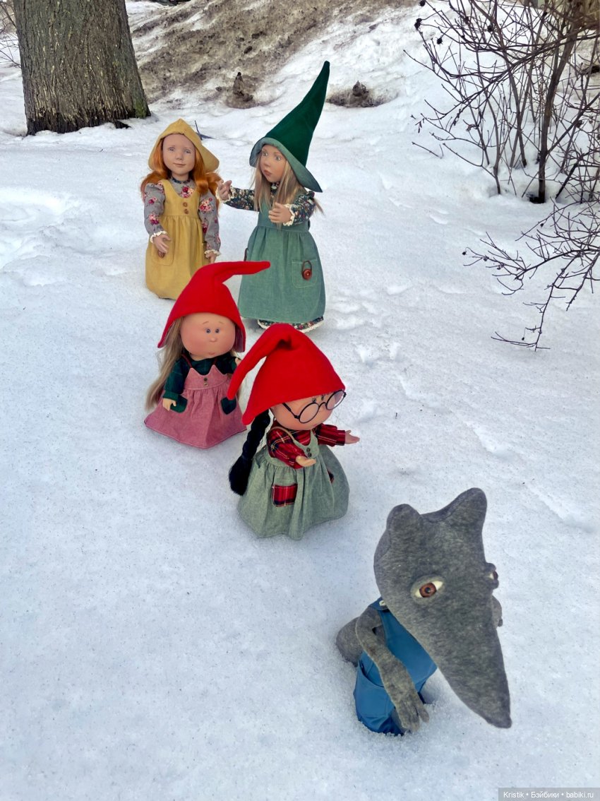 ‘Как Мии в лес за Волком ходили.’ 🌳🌲🍄🌲🌳 (фото 9)