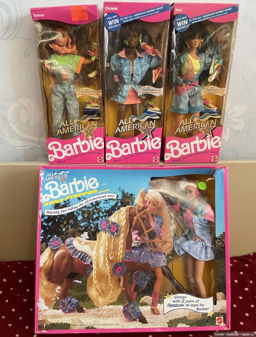 Barbie All American ❤️💙🌟 — Куклы Барби