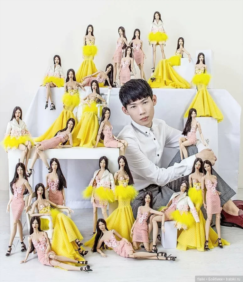 Высокая мода для кукол от дизайнера Найджела Чиа