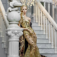 Высокая мода для кукол от дизайнера Найджела Чиа