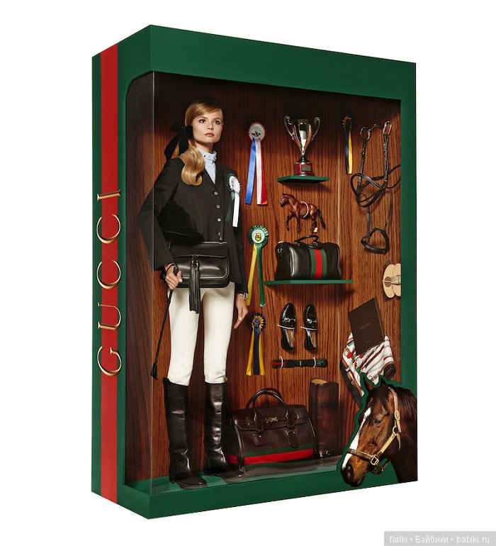 МОДЕЛИ VOGUE В РОЛИ FASHION БАРБИ