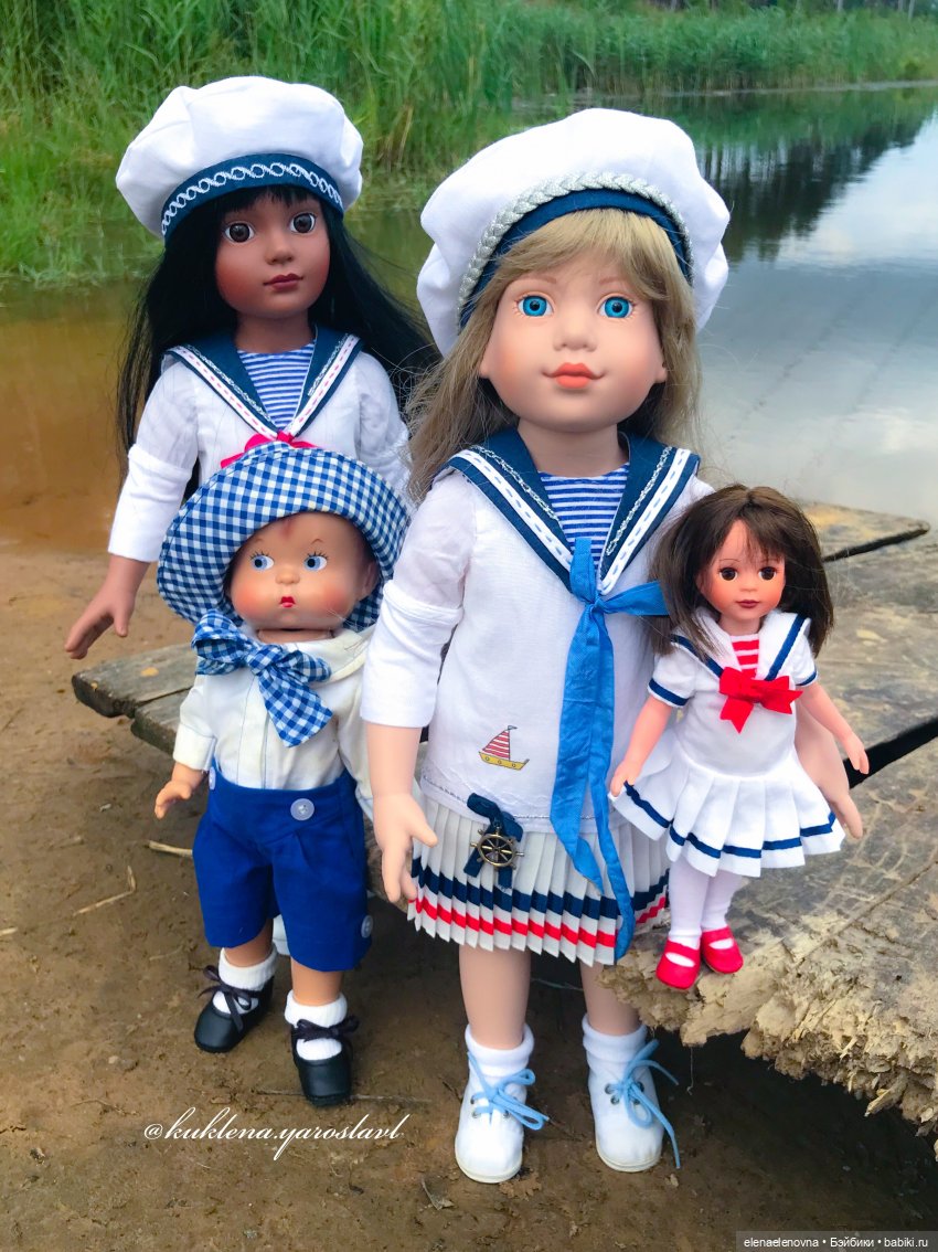Прогулка в морском стиле — Куклы (фото 6)