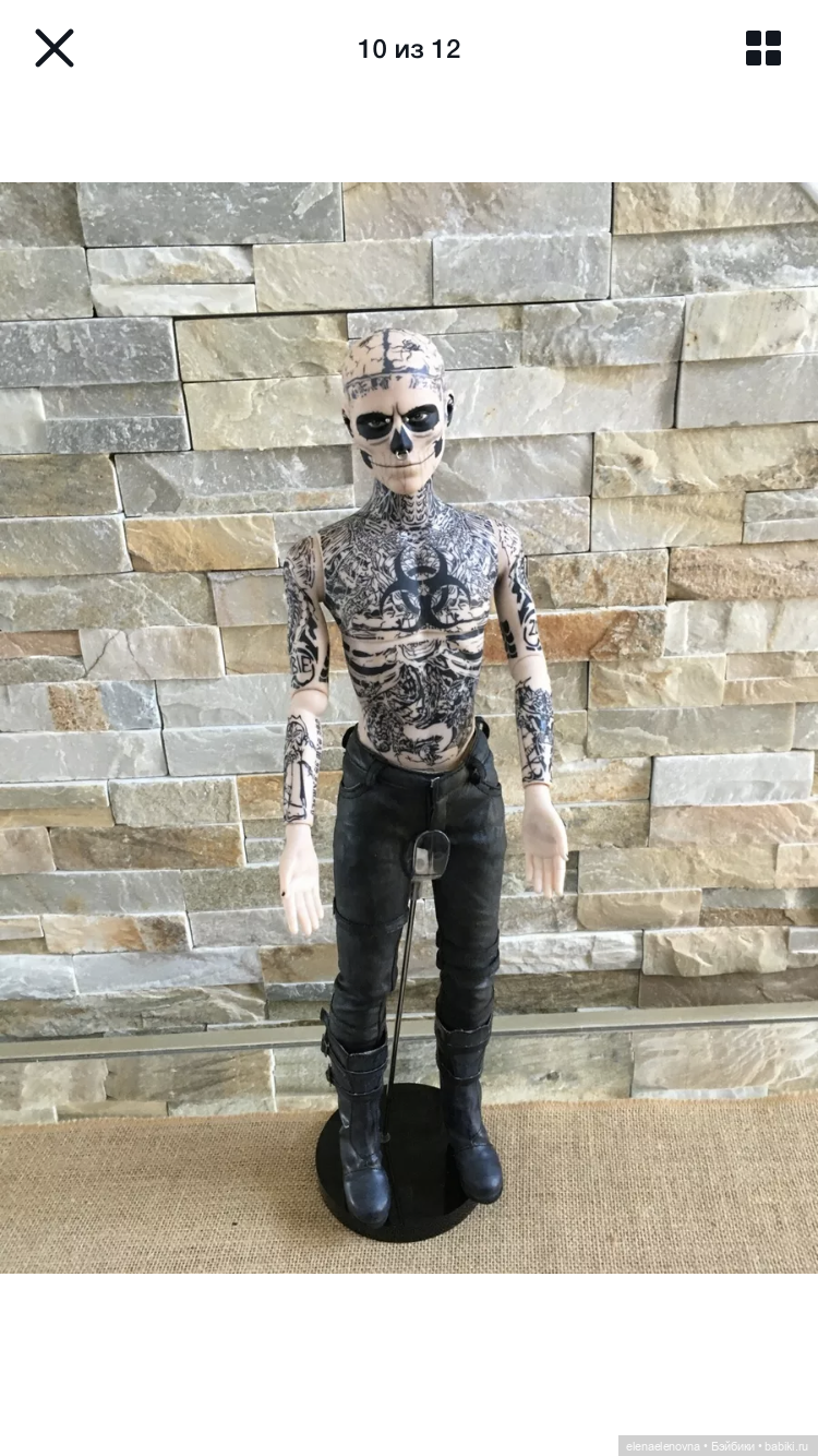 Скандальные куклы Р.Тоннера. Ч.6 - Зомби-бой Рик Дженест