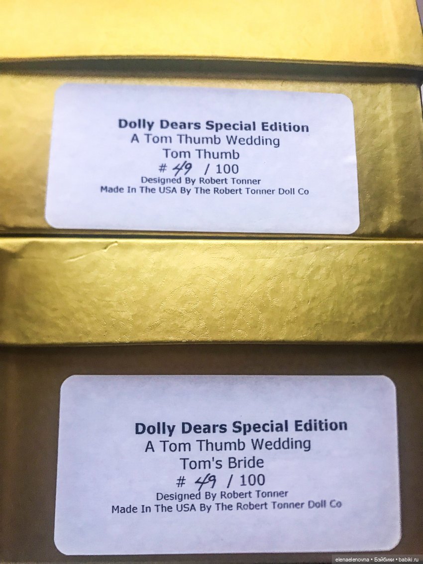 R.Tonner 🤵 👰 Свадьба Мальчика-с-Пальчика (Tom Thumb Wedding) (фото 7)