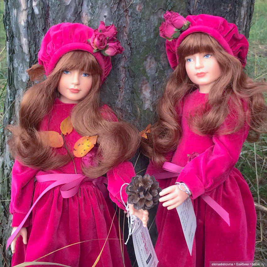 Близняшки, ч.10 - Кайли в вельвете. Осенняя прогулка 🍂 (фото 10)