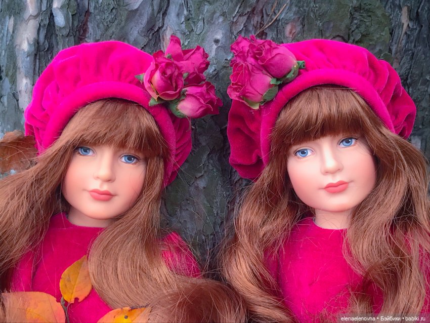 Близняшки, ч.10 - Кайли в вельвете. Осенняя прогулка 🍂 (фото 8)