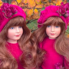 Близняшки, ч.10 - Кайли в вельвете. Осенняя прогулка 🍂