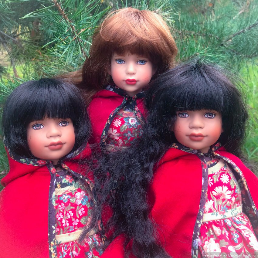 Красные Шапочки и Серый Волк 🐺