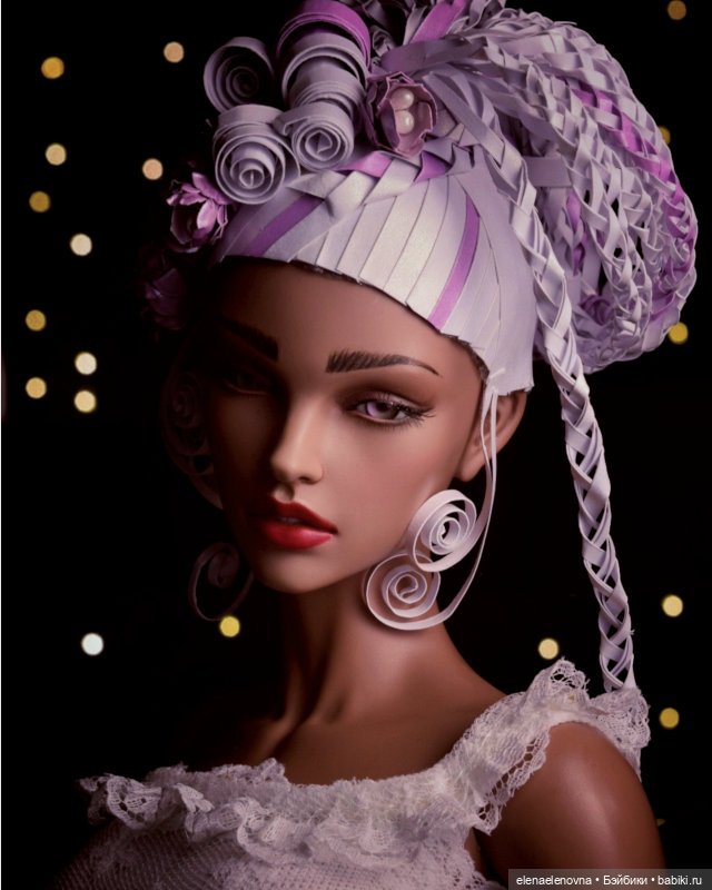 Тамика Спенсер создаёт кукольные парики из ... БУМАГИ (фото 7)