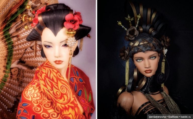 Тамика Спенсер создаёт кукольные парики из ... БУМАГИ (фото 4)