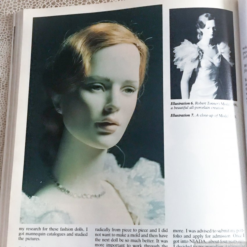 Фарфоровая кукла Роберта Тоннера, 1990