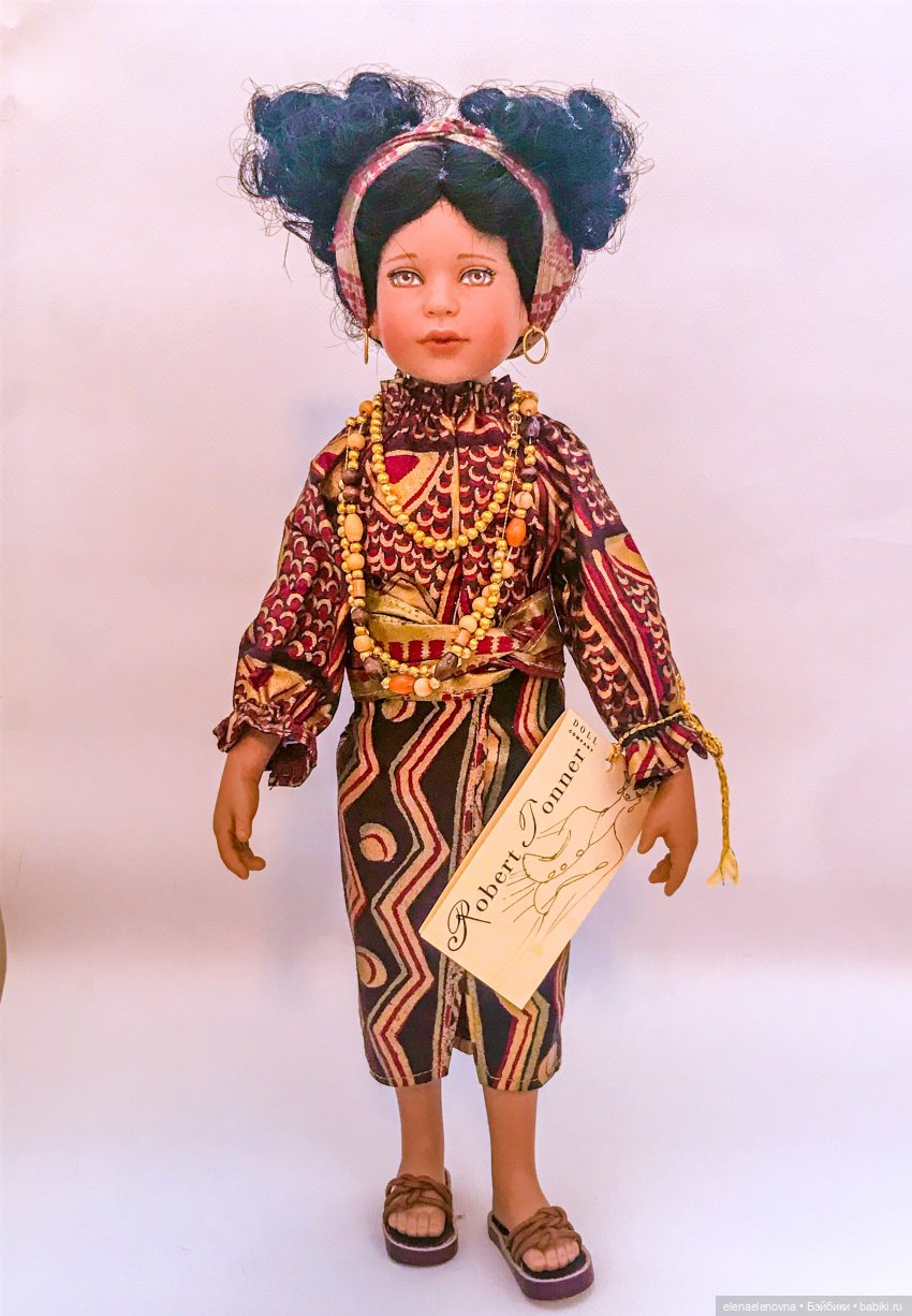 Праздник урожая 🎑🍌🍊 в Африке или самая необычная Рождественская Кукла Р.Тоннера - Кванза
