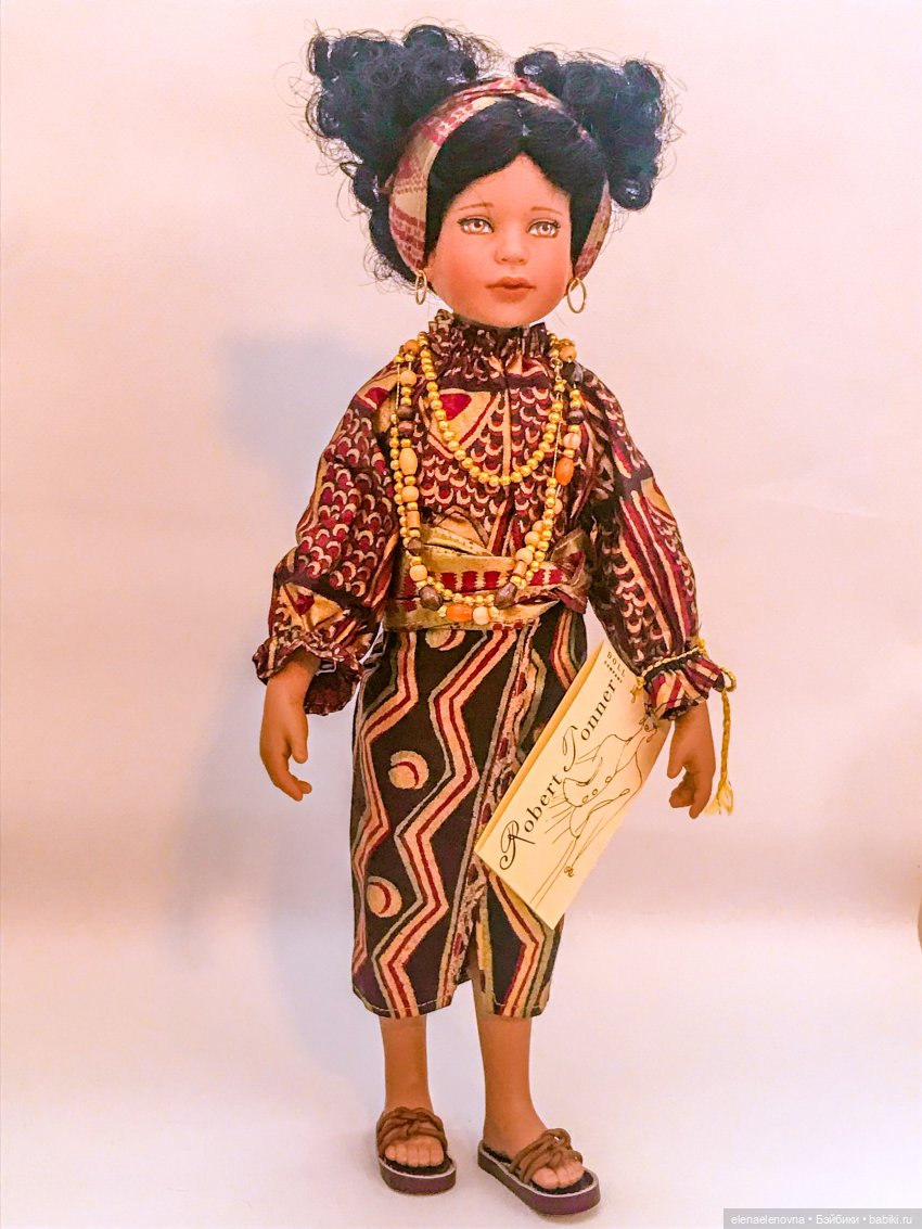 Праздник урожая 🎑🍌🍊 в Африке или самая необычная Рождественская Кукла Р.Тоннера - Кванза