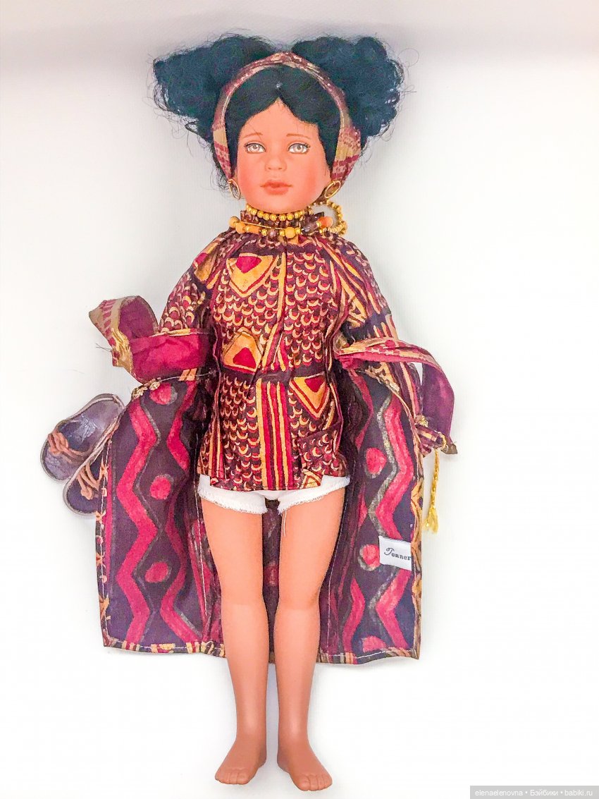 Праздник урожая 🎑🍌🍊 в Африке или самая необычная Рождественская Кукла Р.Тоннера - Кванза (фото 9)