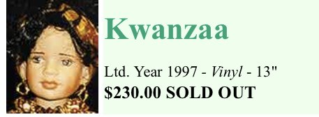 Праздник урожая 🎑🍌🍊 в Африке или самая необычная Рождественская Кукла Р.Тоннера - Кванза