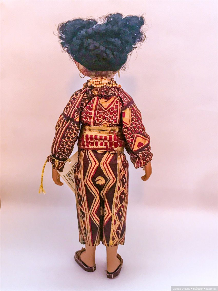 Праздник урожая 🎑🍌🍊 в Африке или самая необычная Рождественская Кукла Р.Тоннера - Кванза (фото 3)