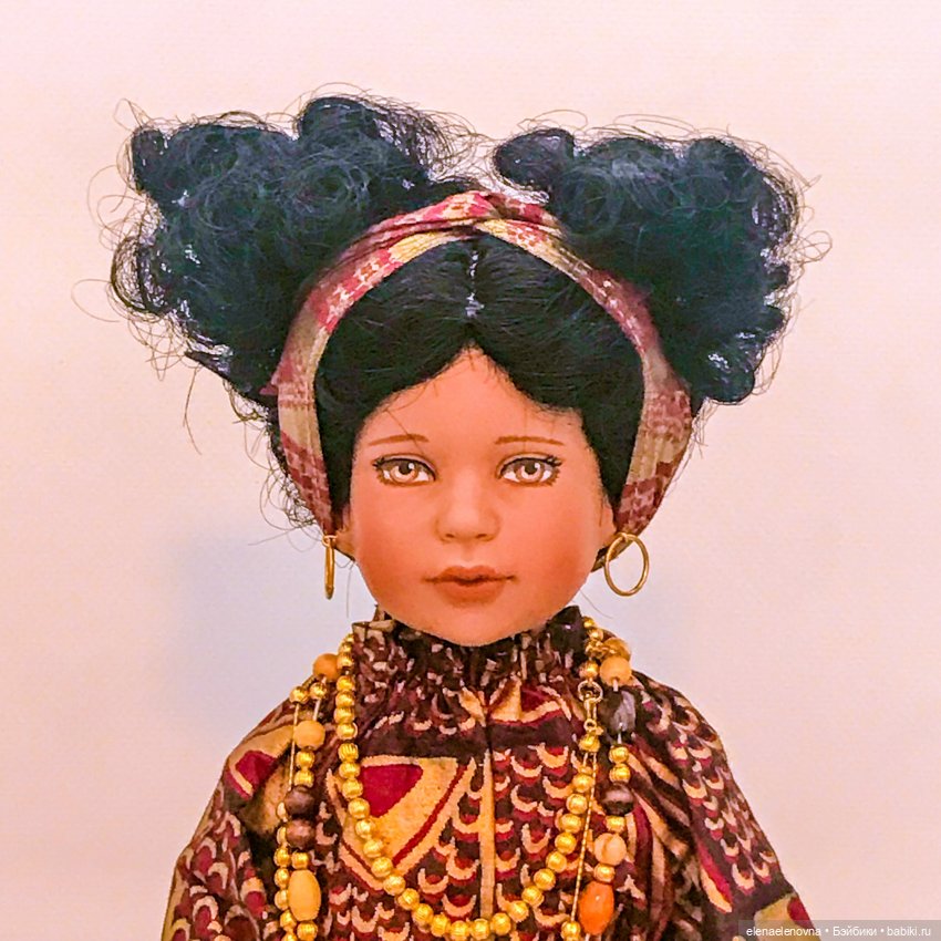 Праздник урожая 🎑🍌🍊 в Африке или самая необычная Рождественская Кукла Р.Тоннера - Кванза (фото 2)