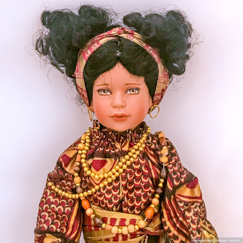 Праздник урожая 🎑🍌🍊 в Африке или самая необычная Рождественская Кукла Р.Тоннера - Кванза