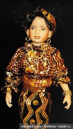 Праздник урожая 🎑🍌🍊 в Африке или самая необычная Рождественская Кукла Р.Тоннера - Кванза