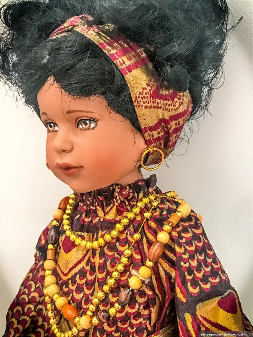 Праздник урожая 🎑🍌🍊 в Африке или самая необычная Рождественская Кукла Р.Тоннера - Кванза