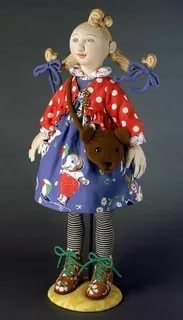 Зазываем весну 🌞 Sylvie Cloudland Playdolls by Shelley Thornton