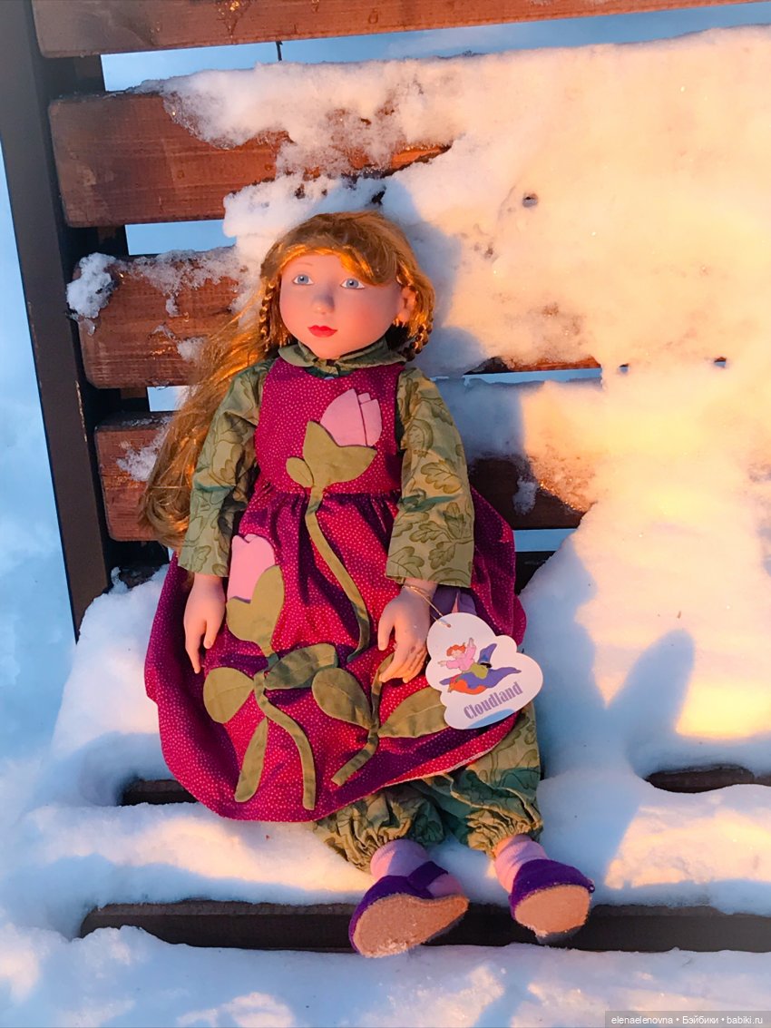 Зазываем весну 🌞 Sylvie Cloudland Playdolls by Shelley Thornton