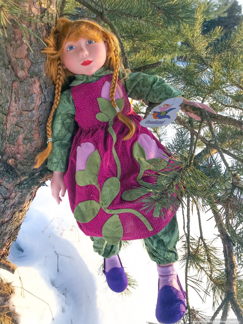 Зазываем весну 🌞 Sylvie Cloudland Playdolls by Shelley Thornton