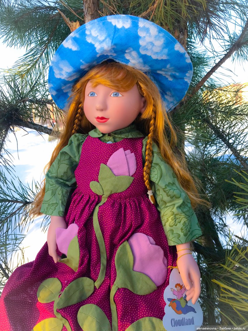 Зазываем весну 🌞 Sylvie Cloudland Playdolls by Shelley Thornton