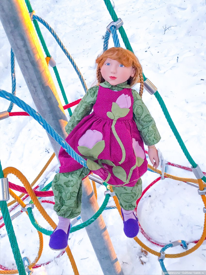 Зазываем весну 🌞 Sylvie Cloudland Playdolls by Shelley Thornton