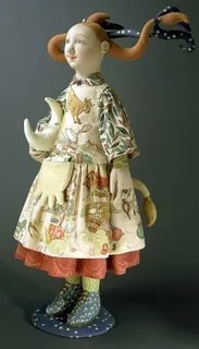 Зазываем весну 🌞 Sylvie Cloudland Playdolls by Shelley Thornton