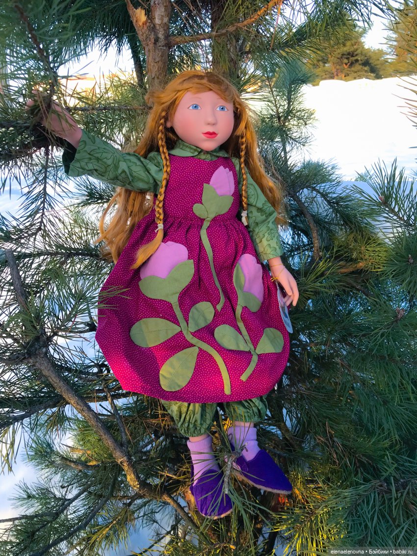 Зазываем весну 🌞 Sylvie Cloudland Playdolls by Shelley Thornton