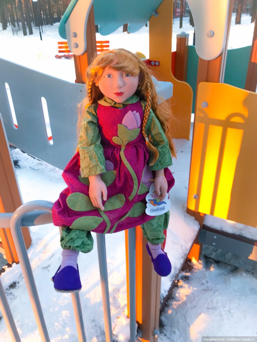 Зазываем весну 🌞 Sylvie Cloudland Playdolls by Shelley Thornton