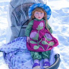 Зазываем весну 🌞 Sylvie Cloudland Playdolls by Shelley Thornton