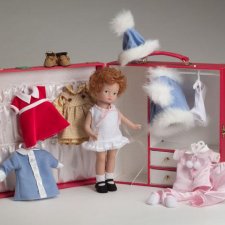 Энни в чемоданчике Annie Adventures Trunk Set, Effanbee, Tonner