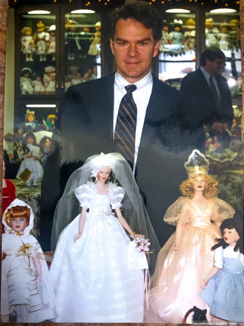 👭Близняшки, ч.17 - Christmas doll 🎄, Tonner (Рождественская «в золотом», Тоннер) (фото 4)