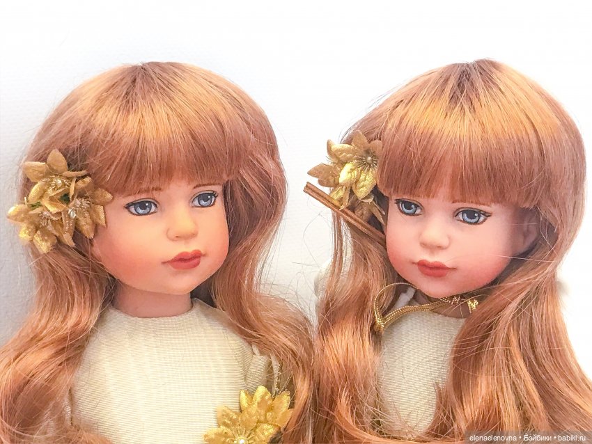 👭Близняшки, ч.17 - Christmas doll 🎄, Tonner (Рождественская «в золотом», Тоннер) (фото 9)