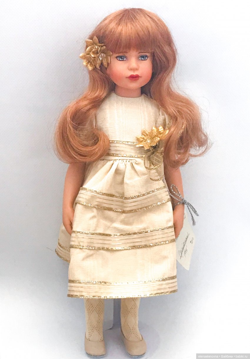 👭Близняшки, ч.17 - Christmas doll 🎄, Tonner (Рождественская «в золотом», Тоннер) (фото 6)