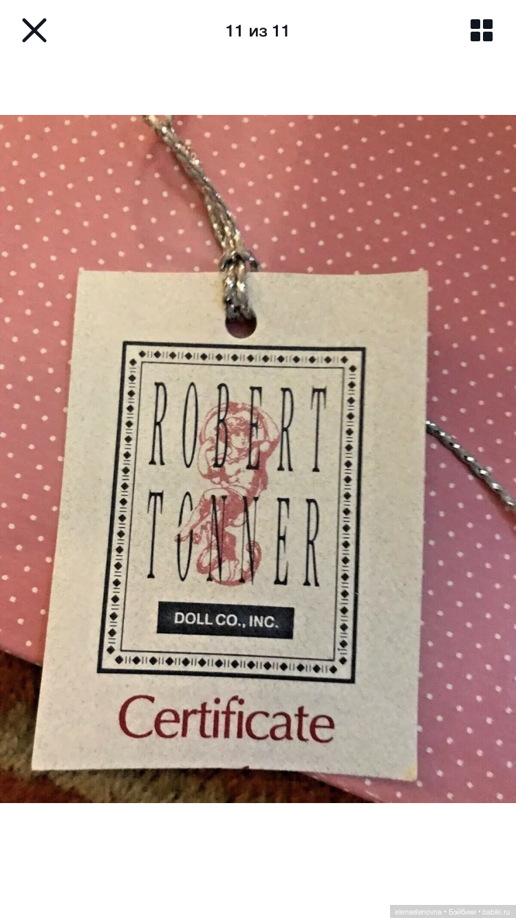 Дотти, моя чудесная кукла «с историей» 💓 (Dottie by Robert Tonner)