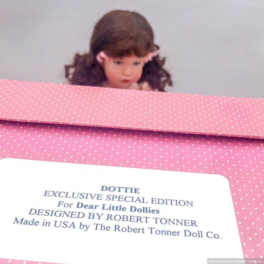 Дотти, моя чудесная кукла «с историей» 💓 (Dottie by Robert Tonner)
