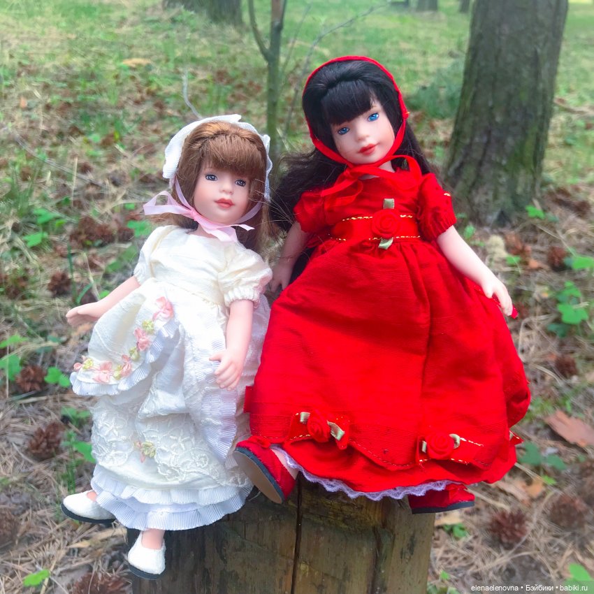 Розочка и Беляночка, Тоннер. Rose Red 🌹 and Snow White, Tonner (фото 8)