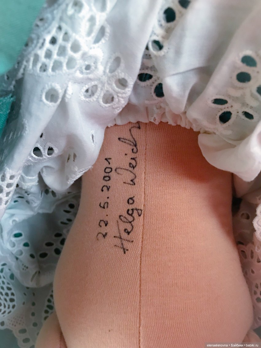 Хельга Вайх (Helga Weich) и ее деревянные куклы